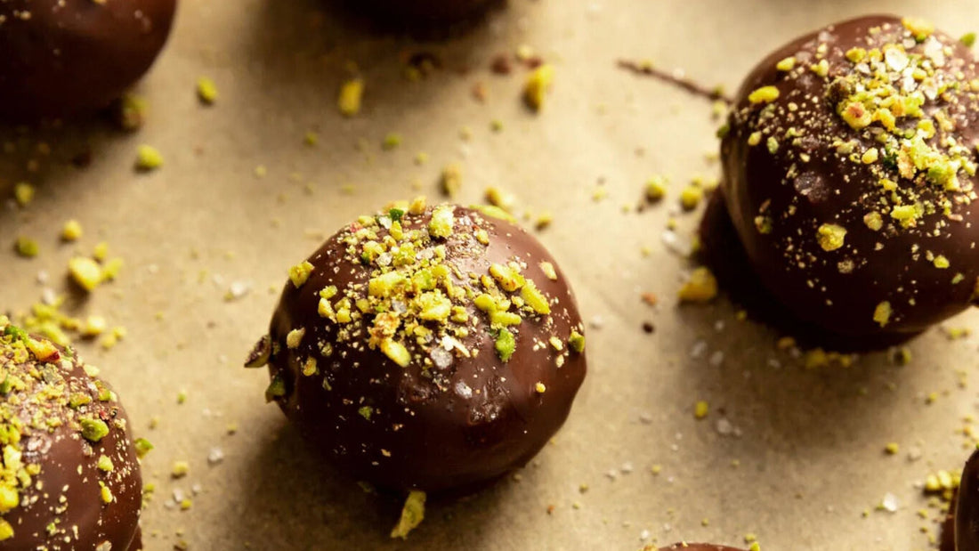 Stress-Melting Adaptogenic Cacao Bliss Balls