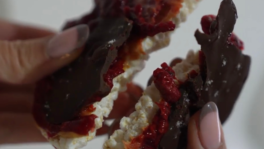 Cacao, Peanut Butter + Raspberry Wheels